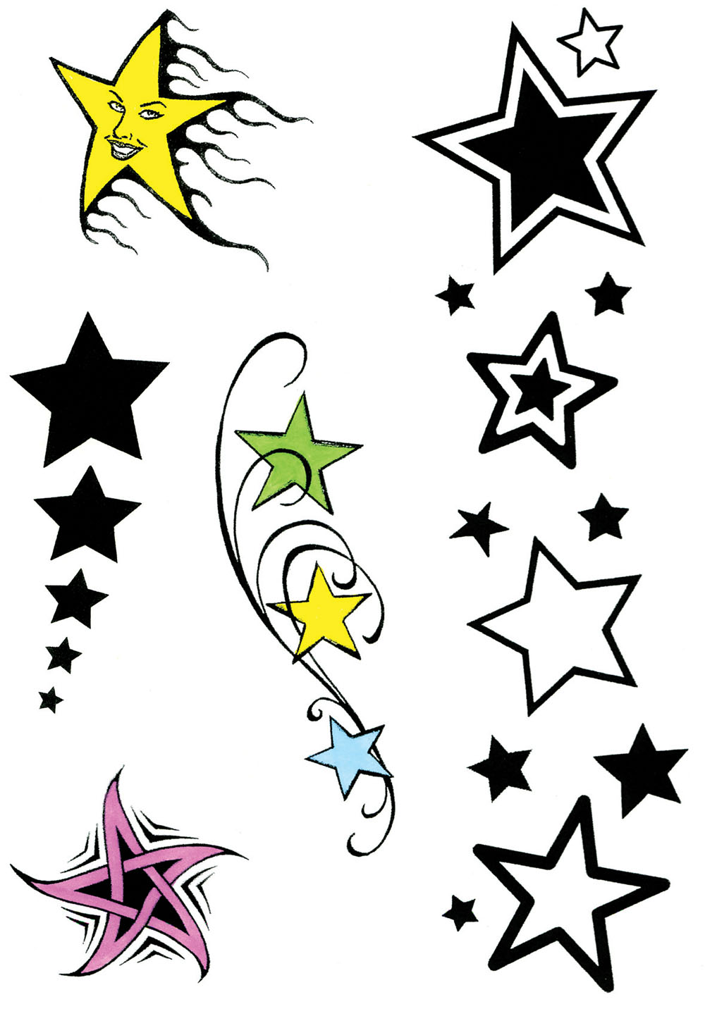 Star Theme Tattoos