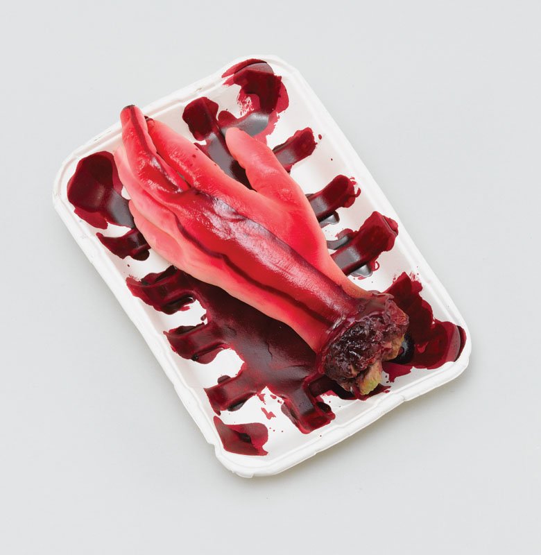 Bloody Hand In Dish Bloody Hand In Dish