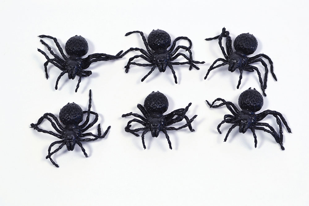 Spiders Small (6pcs)