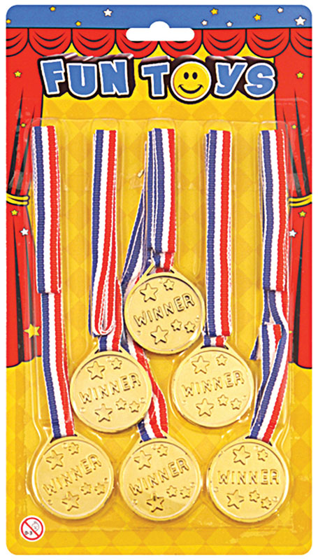 Winners Medals (6 Per Card)
