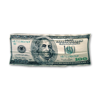 $100 bill Silk 36 inch by Magic by Gosh - Trick - Click Image to Close