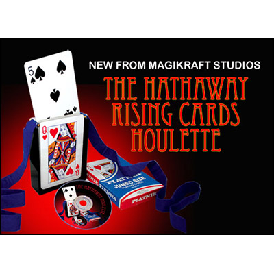 Hathaway Rising Cards Houlette (With DVD) by Martin Lewis - Tric
