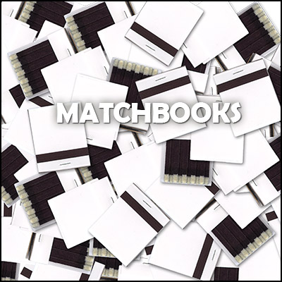 White matchbooks (Box of 50)
