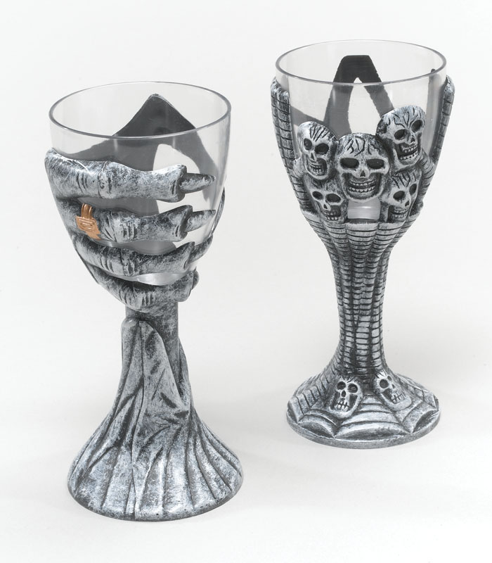 Goblets. Skull or Hand Goblets. Skull or Hand