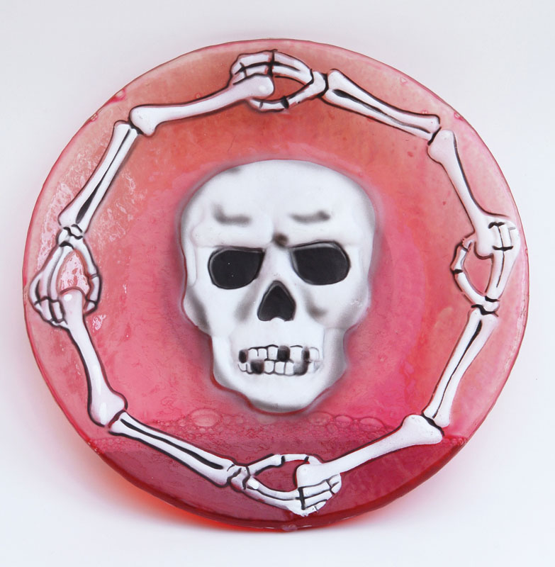 Bleeding Skull Plate - Click Image to Close