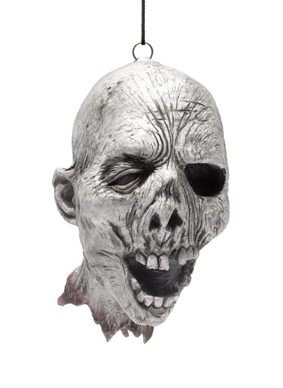 Zombie Skull Hanging Head