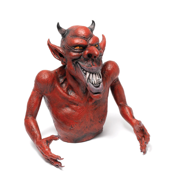 Devil Half Body. Rubber Devil Half Body. Rubber