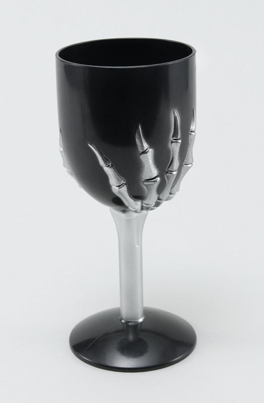 Goblet. Black / Skull Hand Goblet. Black / Skull Hand
