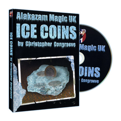 Ice Coins (W/ DVD, UK 2 Pound Size) by Christopher Congreave - T
