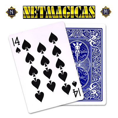 Jumbo (BLUE) 14 of Spades by Netmagicas - Trick