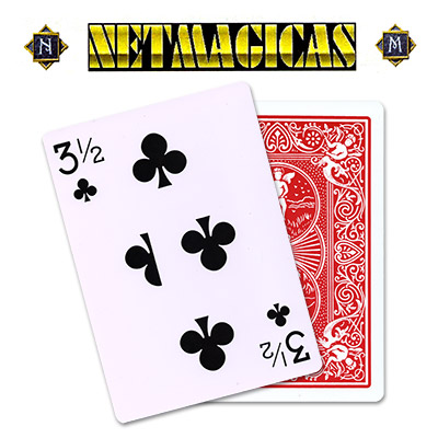 Jumbo (RED) 3-1/2 of Clubs by Netmagicas - Trick