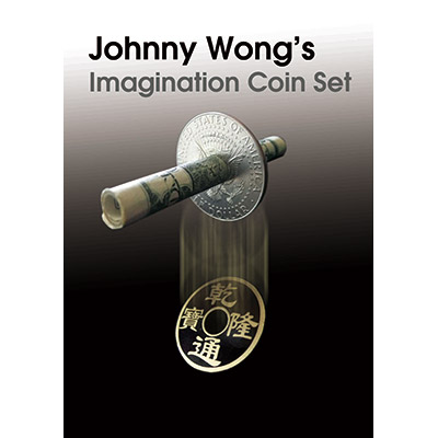 Johnny Wong's Imagination Coin Set (with DVD ) by Johnny Wong -