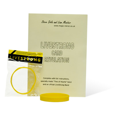 LiveStrong Card Revelation by Steve Dela And Liam Montier - Tric