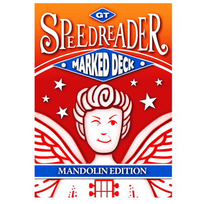 GT Speedreader Marked Deck (809 Mandolin Red Back) - Trick