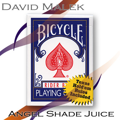 Marked Deck (Blue Bicycle Style, Angel Shade Juice) by David Mal