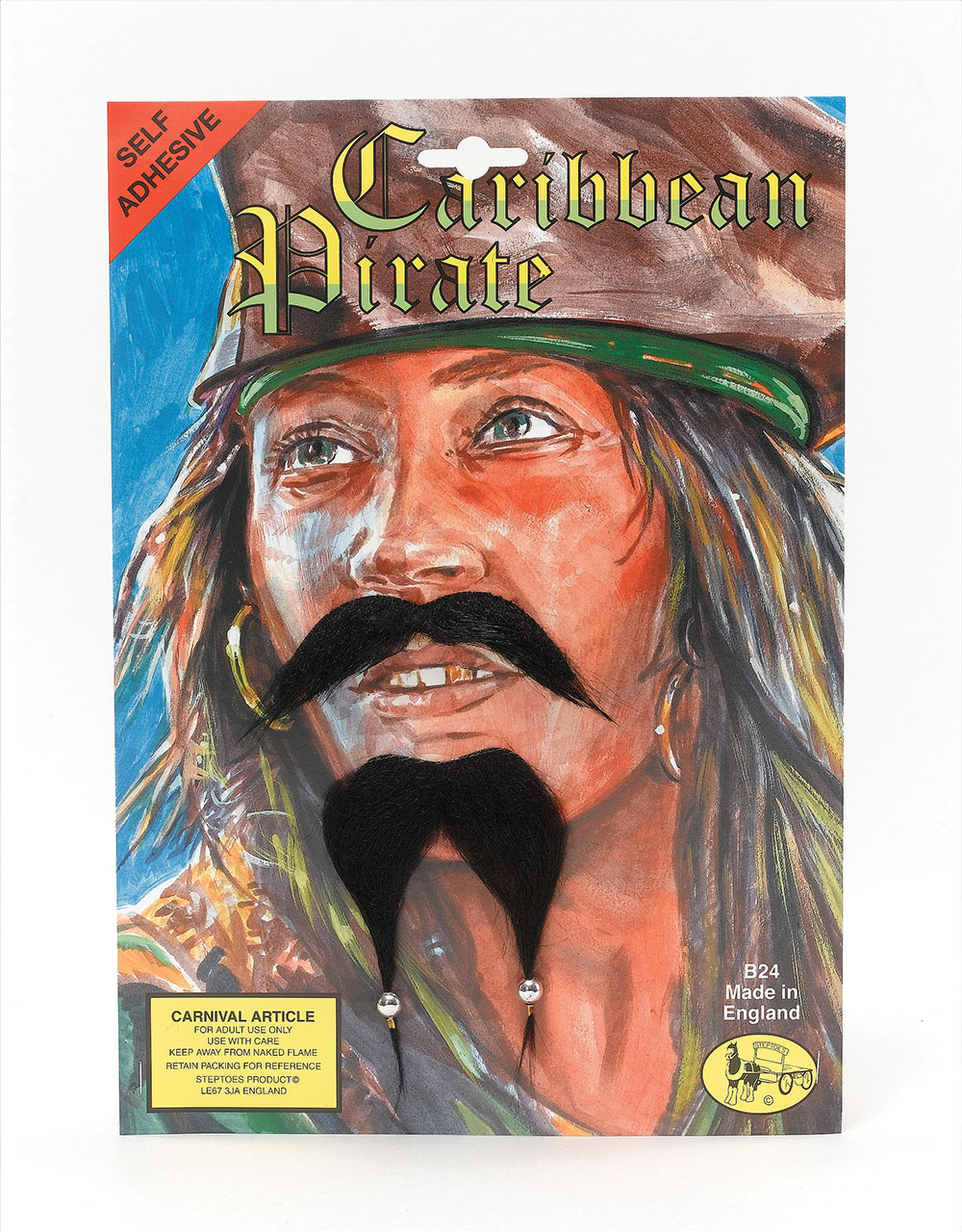 Caribbean Pirate Beard & Tash