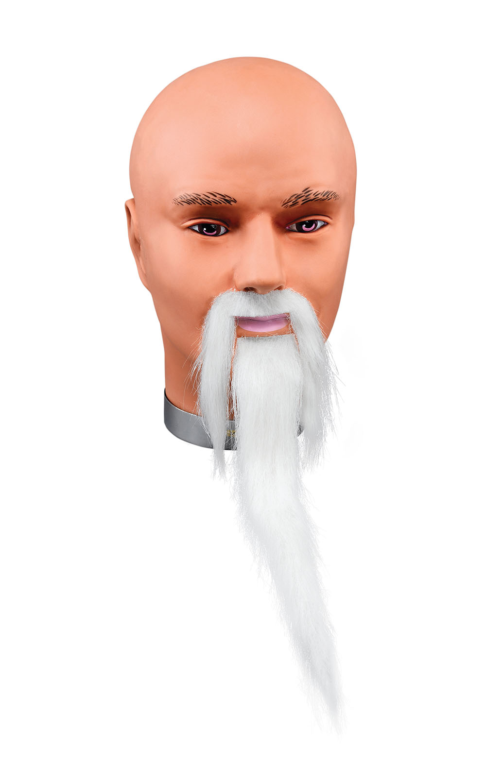 Wizard Beard + Tash. White