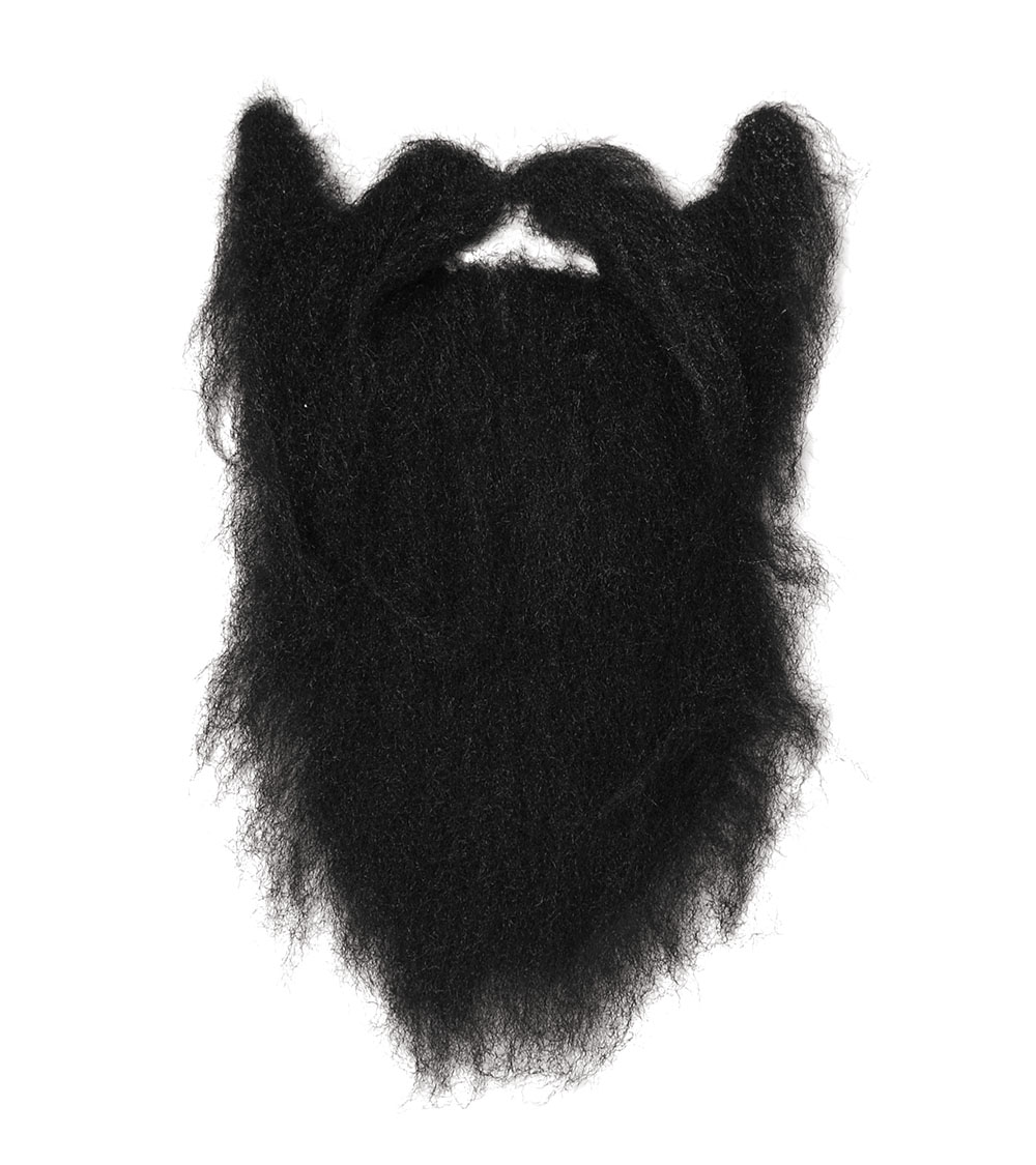 Character Beard. Black. Large
