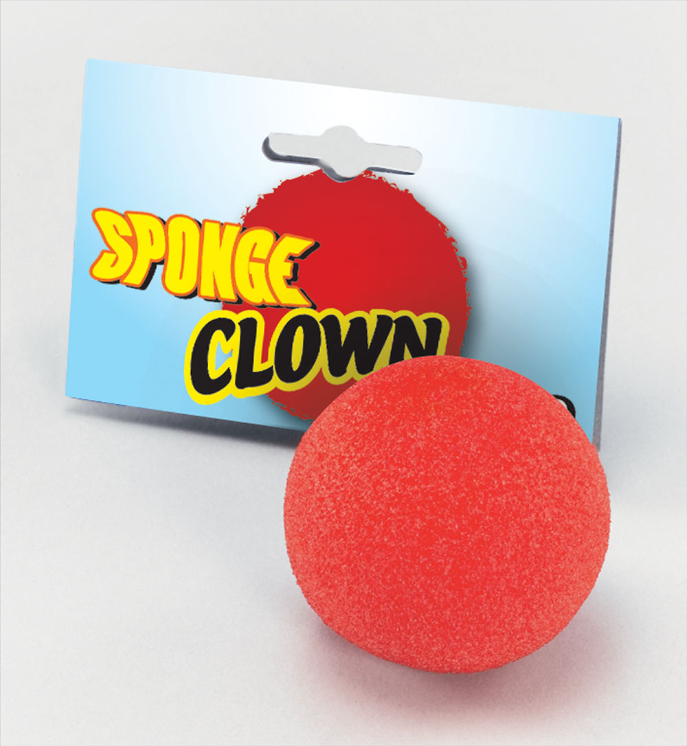 Nose, Clown, Red Sponge