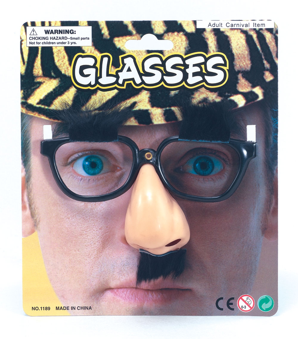 Glasses/Nose/Eyebrows & Tash