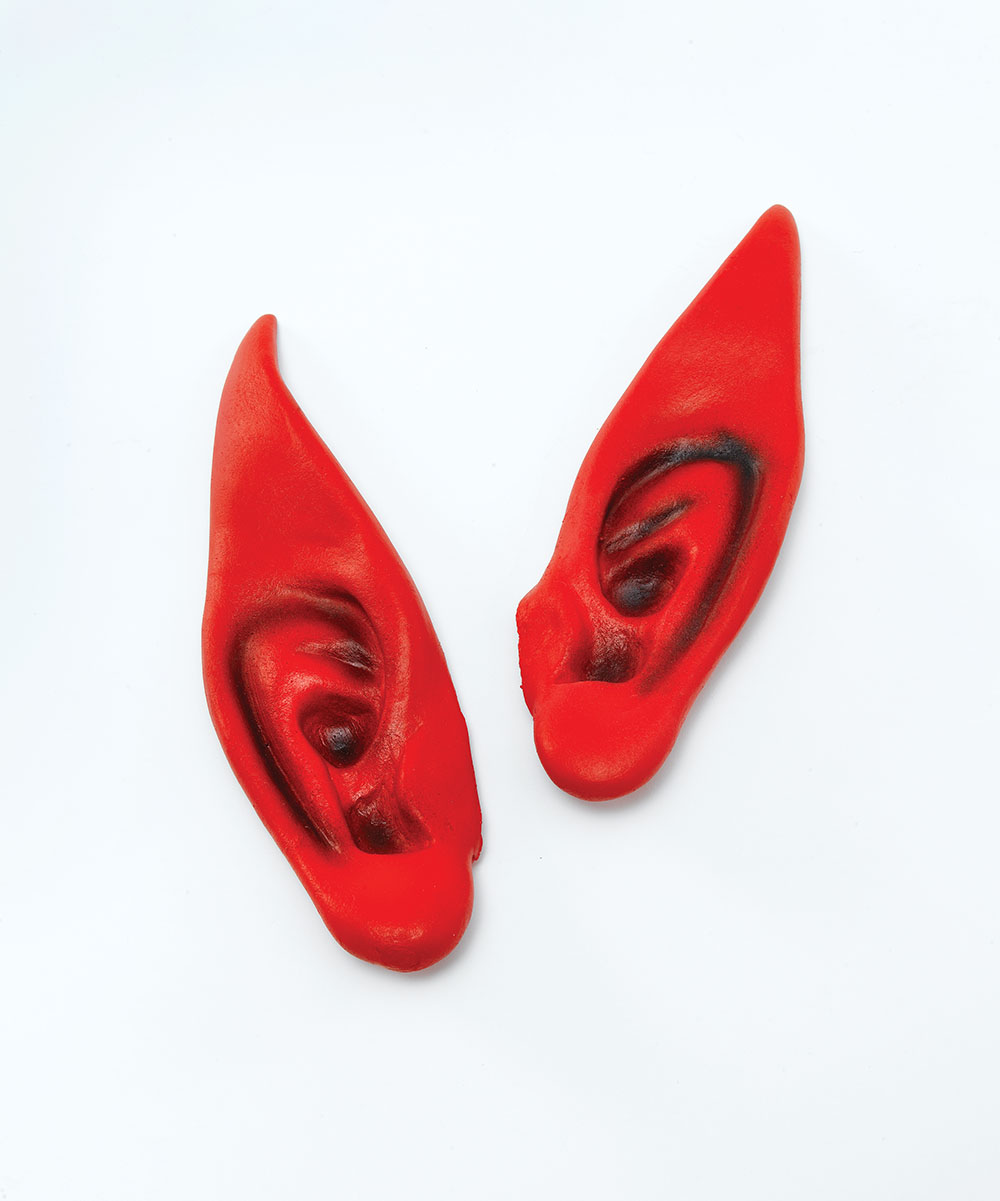 Pointed Ears. Red