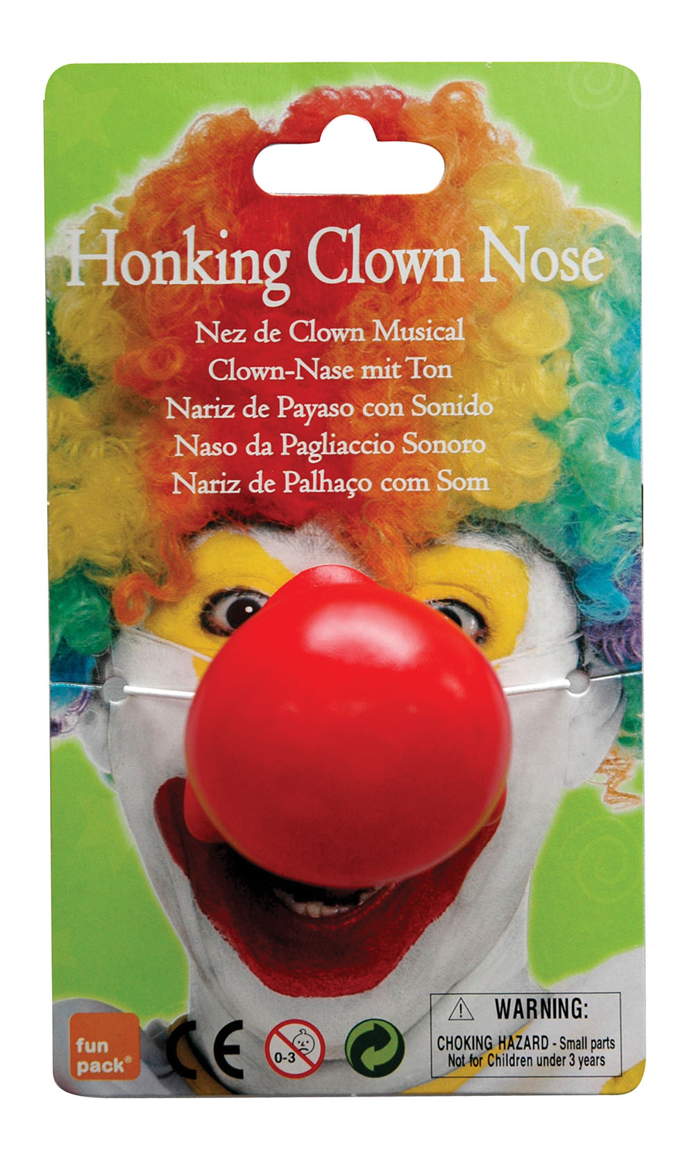 Clown Nose. Honking