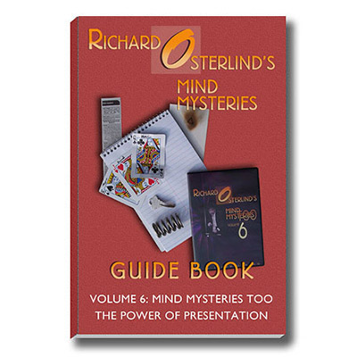 Mind Mysteries Guide Book Vol. 6 by Richard Osterlind - Book