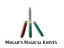 Mogars Magical 3 Knife Routine (3 knife) set