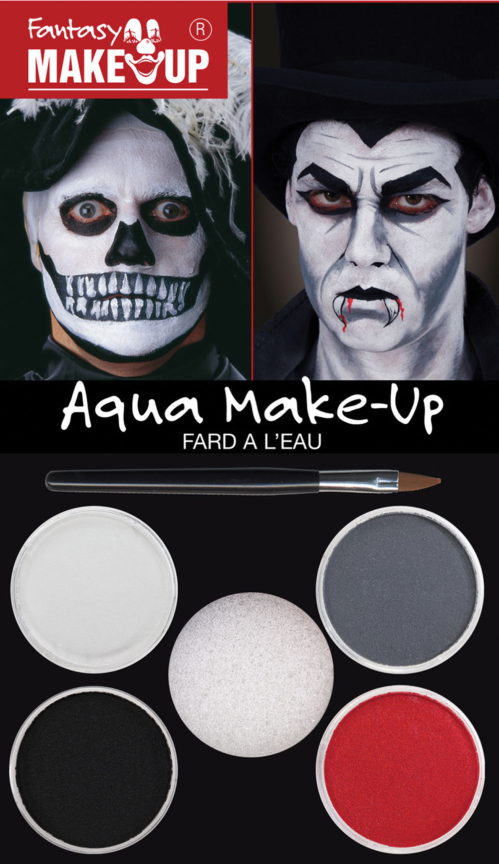 Dracula/Skull Aqua Make Up
