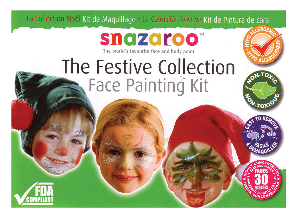 Festive Face Painting Kit - Click Image to Close