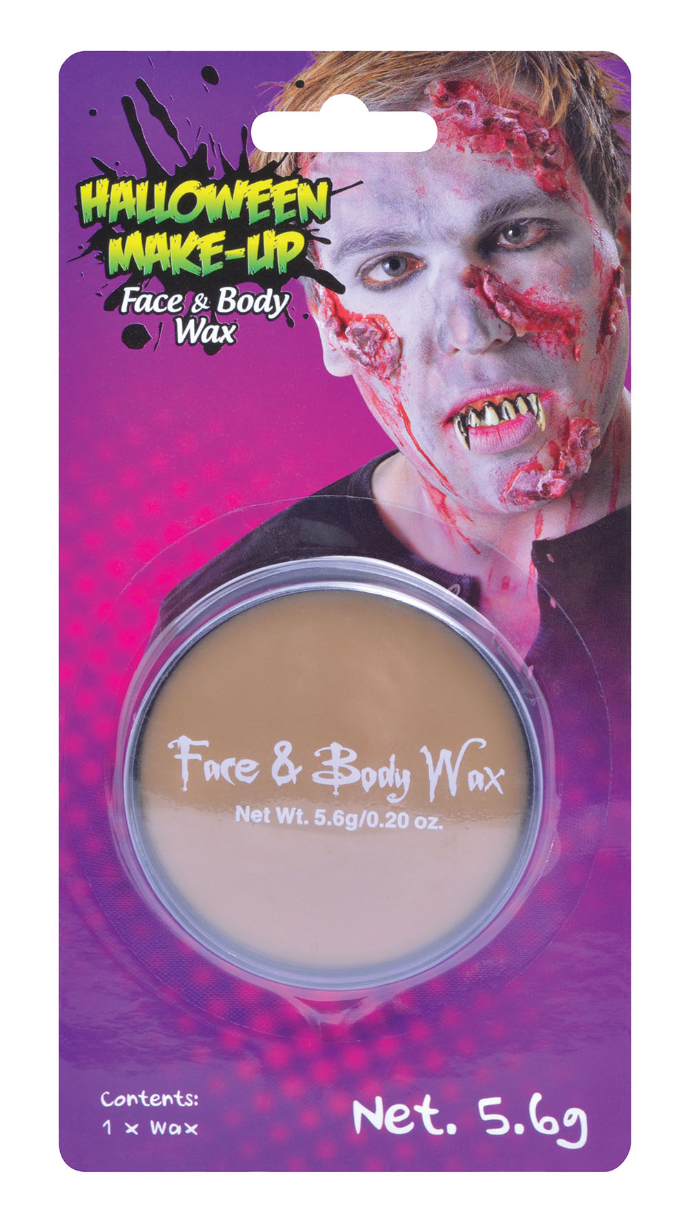 Face And Body Wax. Blister Carded (5.6g)