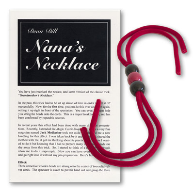 Nana's Necklace (Red) by Dean Dill - Trick