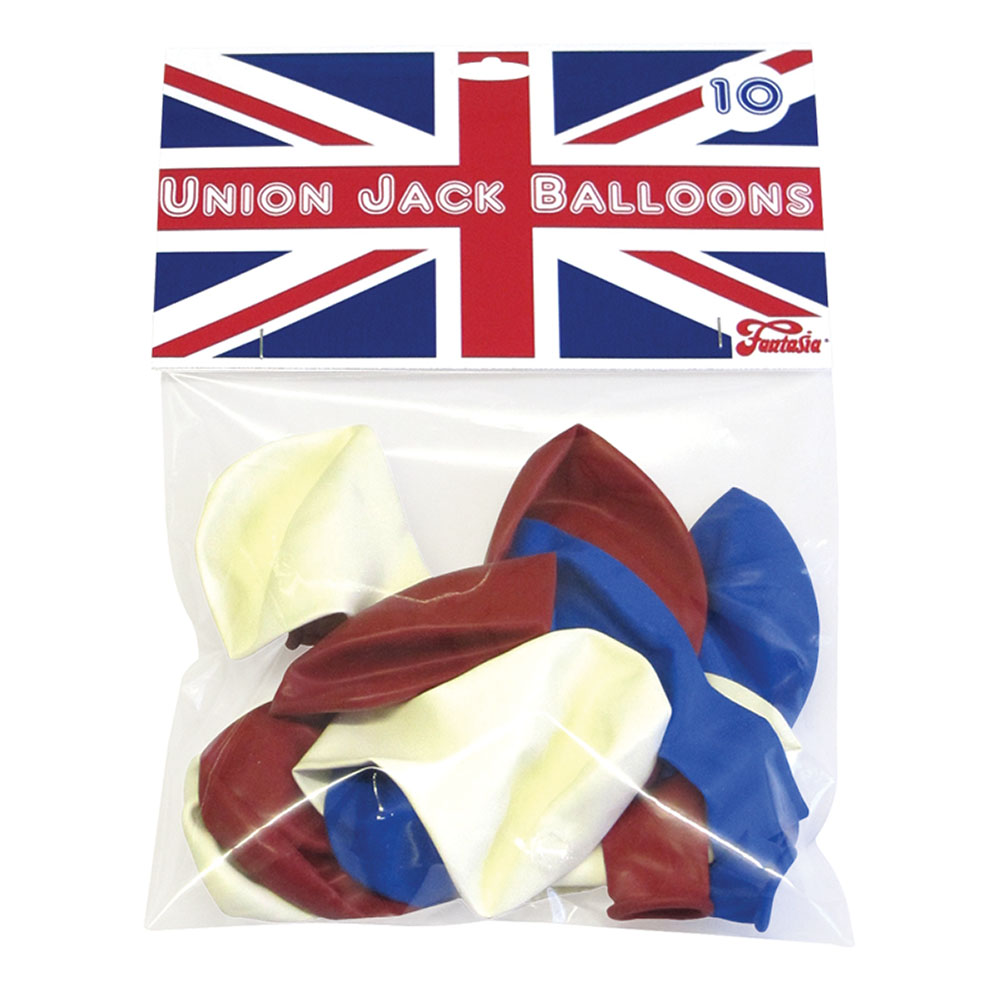 Red/White/Blue Balloons (10 in pkt)