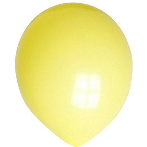 No 10 Balloons. Yellow
