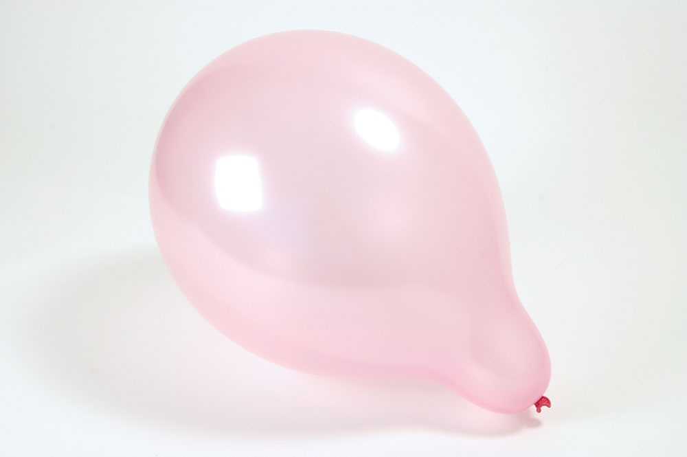 Pearlised Pink 12" Balloons - Click Image to Close