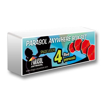 Parasol Box Set (4 Parasols, RED) - Trick