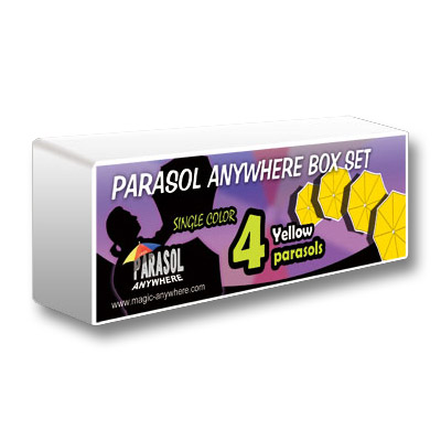 Parasol Box Set (4 Parasols, YELLOW) - Trick