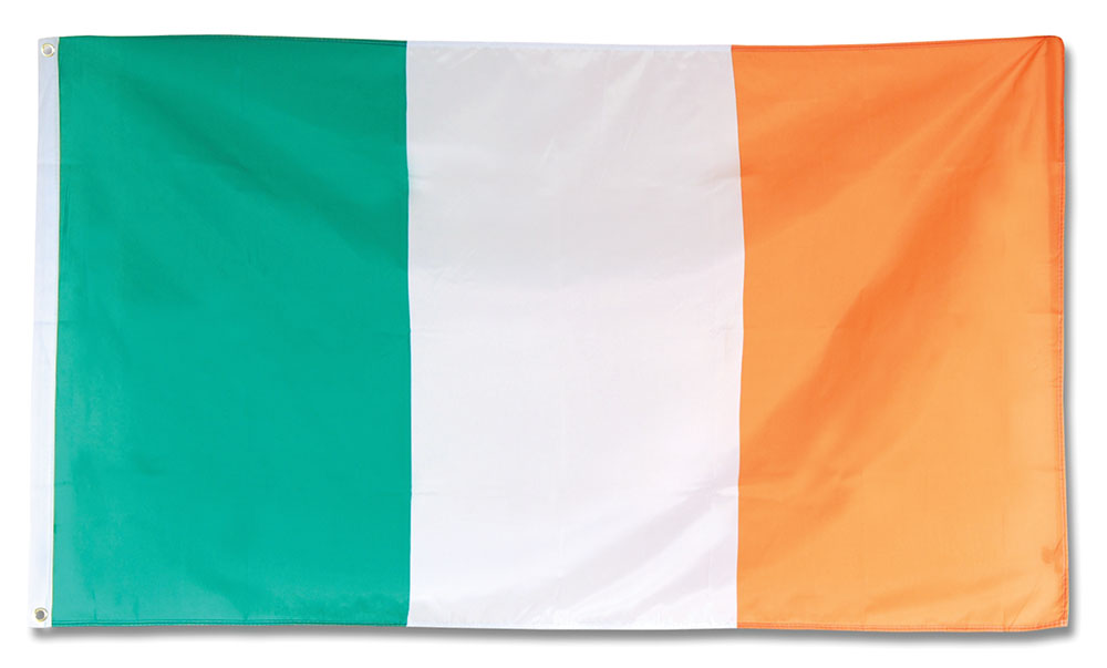Irish Flag. 3' x 5'. Cloth