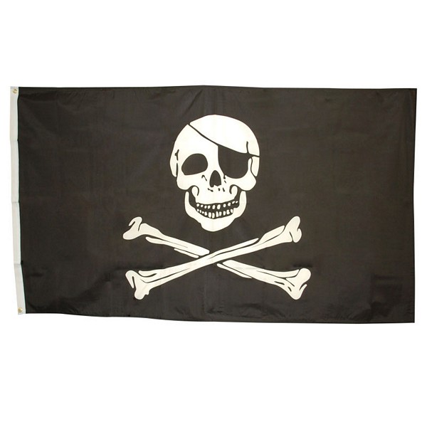 Skull & Crossbones flag 3' x 5'
