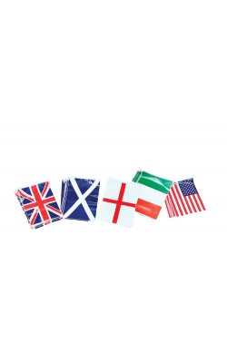 Bunting. Scotland 7m, 25 Flags