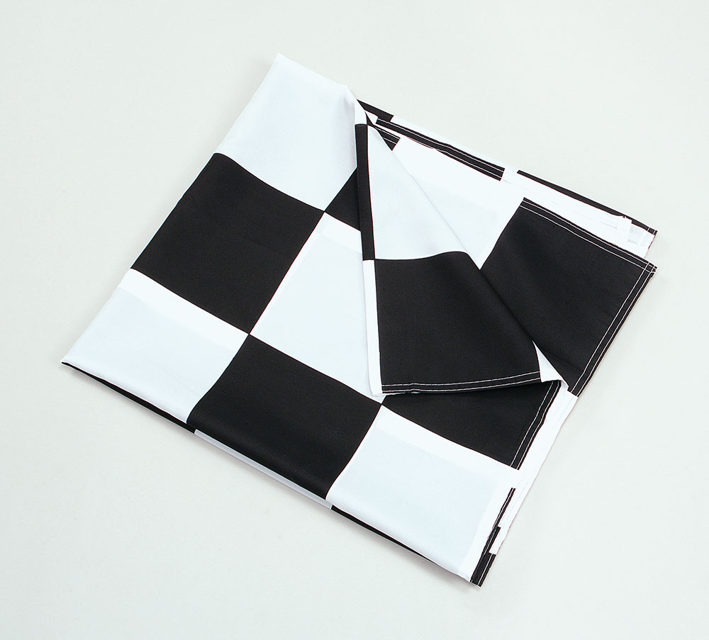 Chequered Flag Black/White 3' x 5'