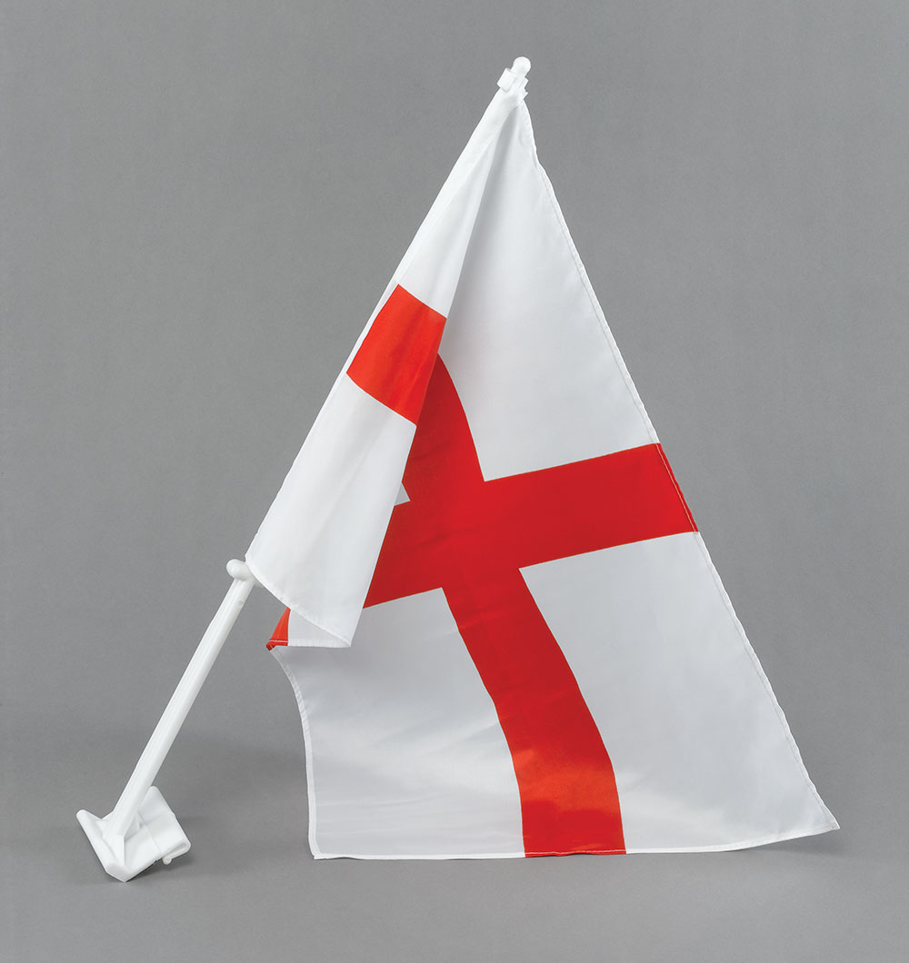 St George Car Flag 30x45cm - Click Image to Close