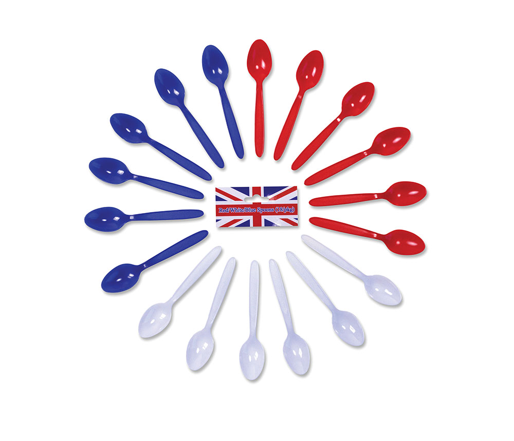 Red/White/Blue Spoons