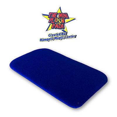 Small Plush Pad (BLUE) without Pockets by Hampels Magic Center -