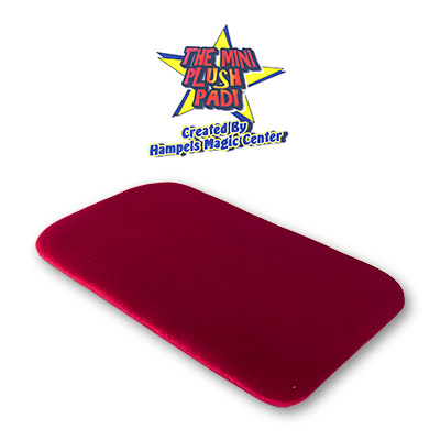 Small Plush Pad (BURGUNDY) without Pockets by Hampel Magic Cente