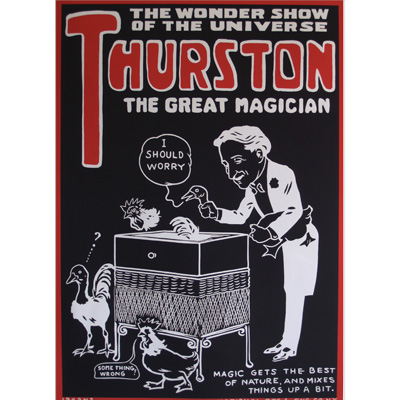 Thurston (Black And Red) Poster - Trick