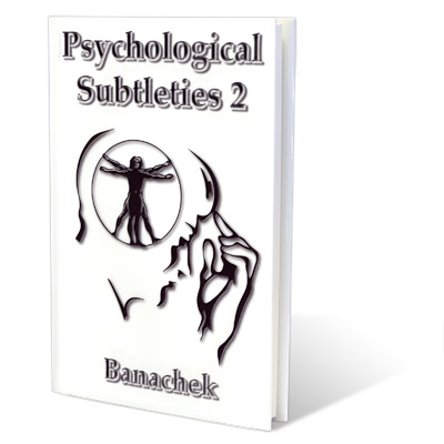 Psychological Subtleties 2 by Banachek - Book
