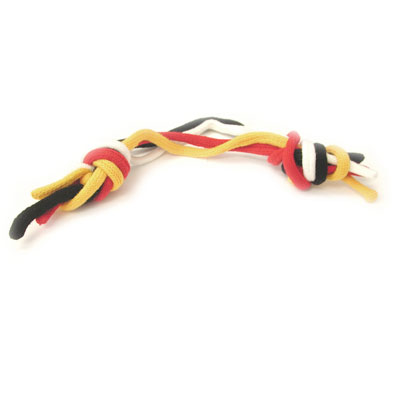 Red Yellow Black White Rope by Laflin Magic - Trick