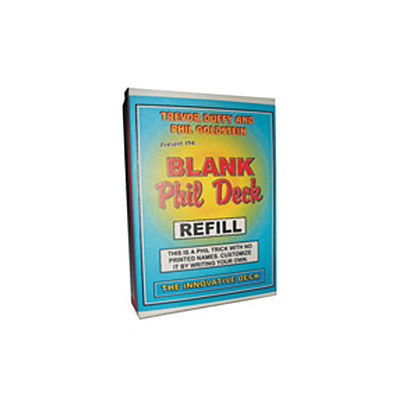 Refill for Blank Phil Deck by Trevor Duffy - Tricks