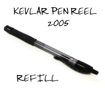 REFILL Only - kevlar Pen Reel 2005 by Sorcery Manufacturing - Tr